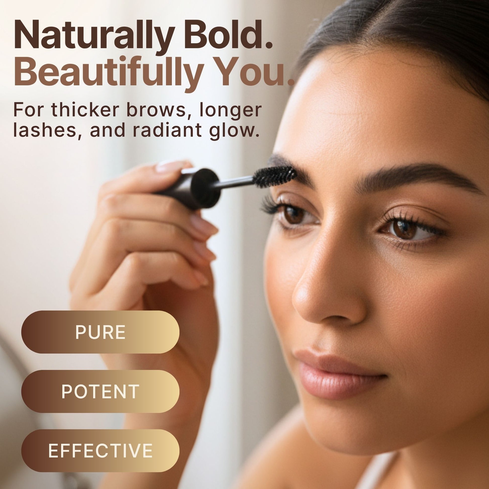 Natural beauty use of castor oil for brows lashes and skin
