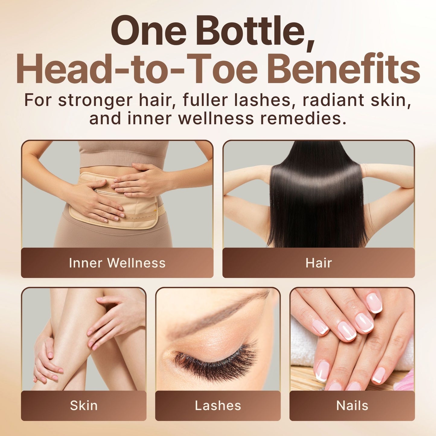 One bottle castor oil benefits for head to toe care